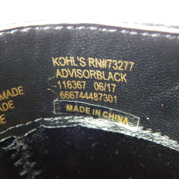 APT.9 Women's Black Buckled Block Heel Booties Size 9.5 M - Picture 10 of 16